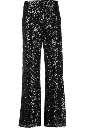 Sachin & Babi Pantalones anchos Alli bordados con lentejuelas