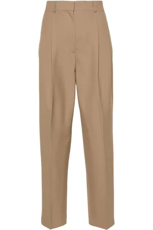 Totême Pantalones de vestir con tiro alto