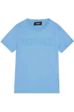 VERSACE Playera con logo en relieve