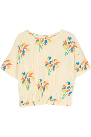 Bobo Choses Playera con bordado floral