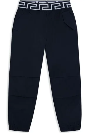 VERSACE Pants con Greca en la pretina
