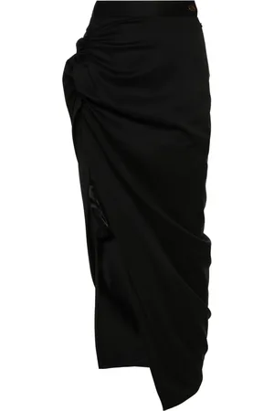 Vivienne Westwood Falda con detalle drapeado