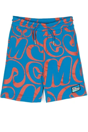 Stella McCartney Shorts con parche del logo