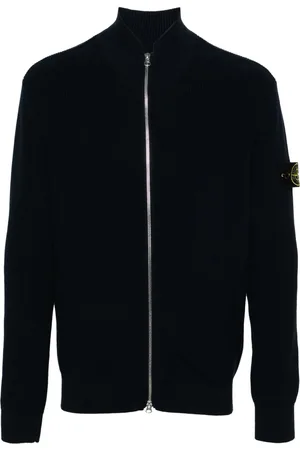 Stone Island Cárdigan tejido con motivo Compass