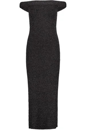 Totême Vestido tejido con hombros descubiertos