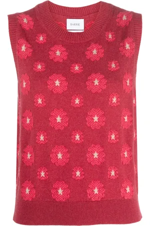 Barrie Top con bordado floral