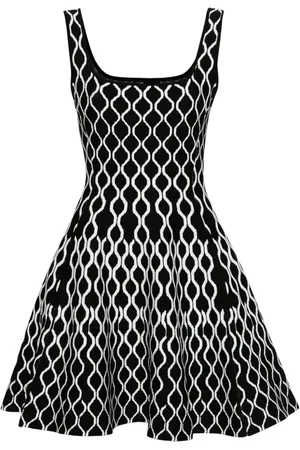 Maje Vestido corto con motivo en jacquard