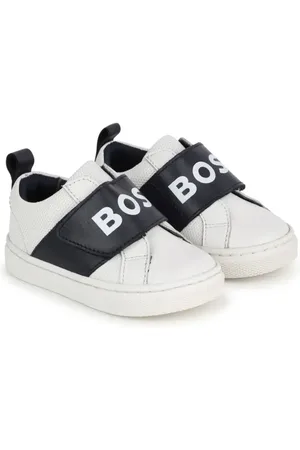 HUGO BOSS Tenis con paneles y logo estampado