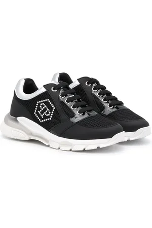 Philipp Plein Tenis Runner con logo y cristales