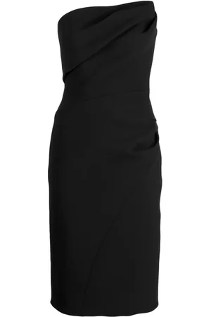 MATICEVSKI Vestido recto estilo bandeau
