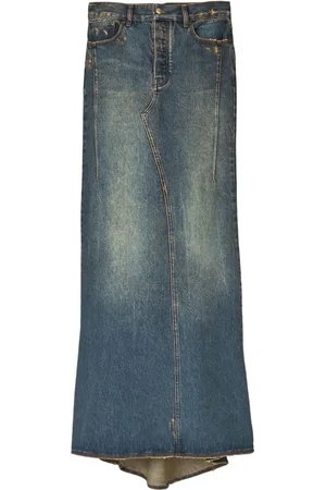 Marc Jacobs Falda larga de mezclilla