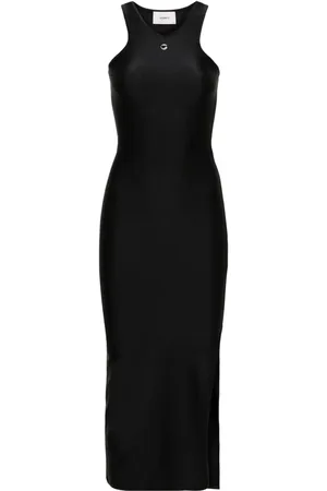 COPERNI Vestido sin mangas con placa del logo