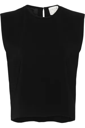 FORTE FORTE Blusa corta en crepé