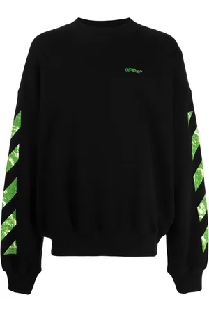 OFF-WHITE Sudadera con rayas Diag