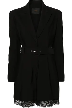 Twin-Set Jumpsuit corto estilo blazer