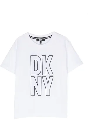 DKNY Playera con logo estampado