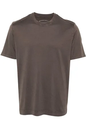 FEDELI Playera con cuello redondo