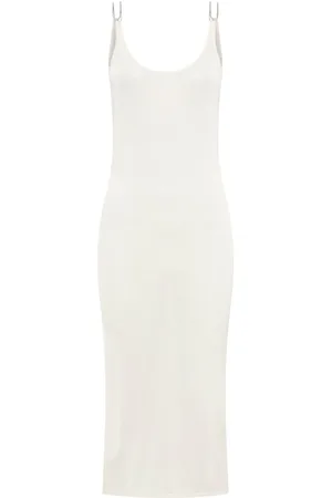 DION LEE Vestido midi con espalda abierta