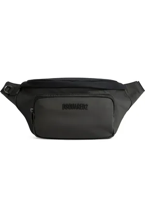 Dsquared2 Cangurera con placa del logo