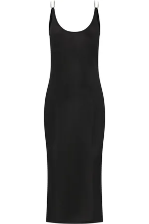 DION LEE Vestido midi con espalda abierta