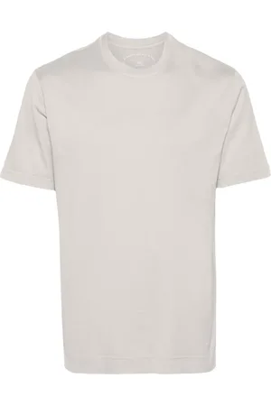FEDELI Playera con cuello redondo