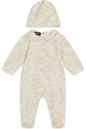 VERSACE Set de mameluco con estampado Barocco