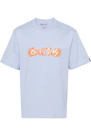 MARTINE ROSE Playera con logo estampado