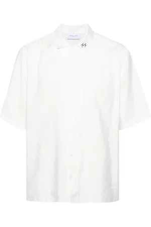 Family First Camisa con logo bordado