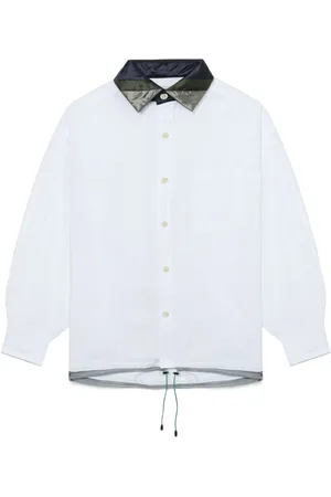 Kolor Camisa con cuello italiano