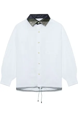 Kolor Camisa con cuello italiano