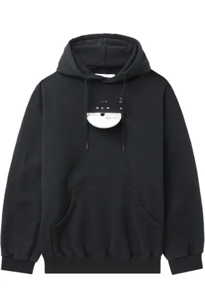 DOUBLET Hoodie con bordado CD-R