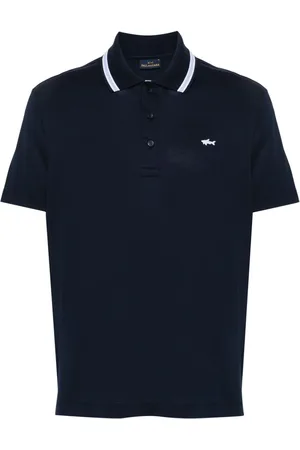 Paul & Shark Playera tipo polo con aplique del logo