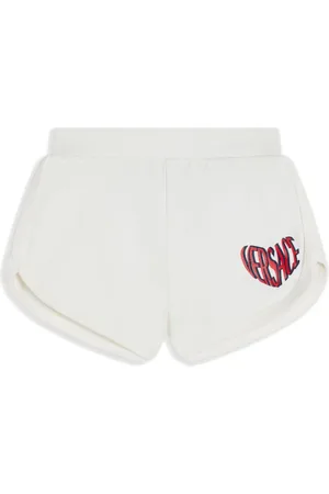 VERSACE Shorts deportivos con logo estampado