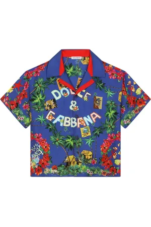 Dolce & Gabbana Camisa con estampado gráfico