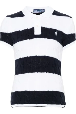 Ralph Lauren Playera tipo polo con motivo bordado