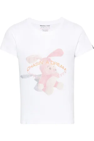 MARTINE ROSE Playera con estampado gráfico