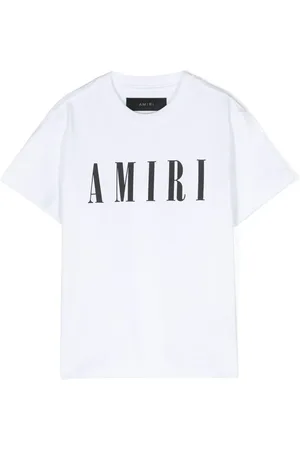 AMIRI Playera con logo afelpado