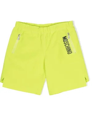 Moschino Bermudas con pretina elástica y logo estampado