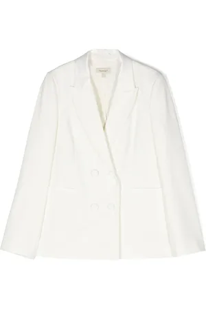 Twin-Set Blazer con doble botonadura y solapas de pico