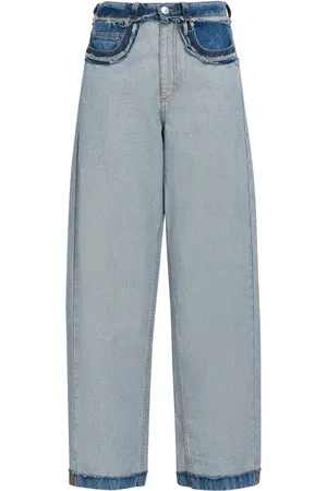 Marni Jeans anchos con tiro medio