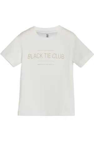 Brunello Cucinelli Playera con eslogan estampado