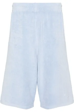 MARTINE ROSE Bermudas con efecto de toalla