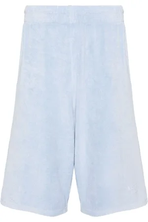 MARTINE ROSE Bermudas con efecto de toalla