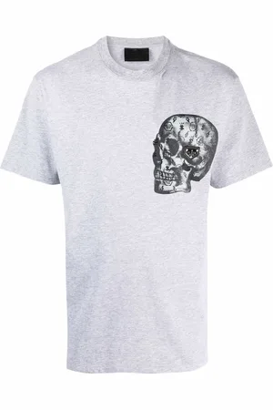 Philipp Plein Playera con estampado Skull
