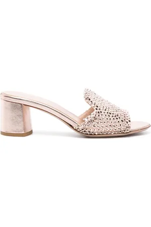 LE SILLA Mules Gilda con detalles de strass y tacón de 65mm