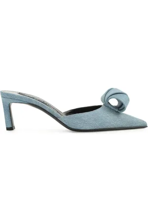 Sergio Rossi Mules de mezclilla Bigoudi