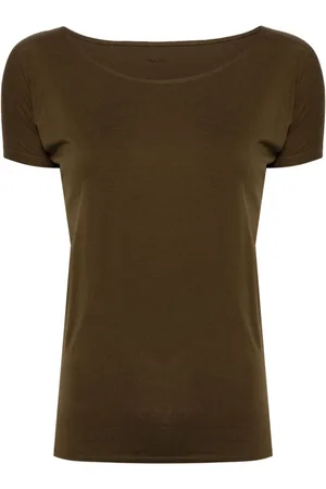 LEMAIRE Playera con cuello en U