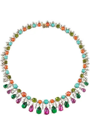 Anabela Chan Collar Tutti Frutti en oro amarillo de 18kt con gemas