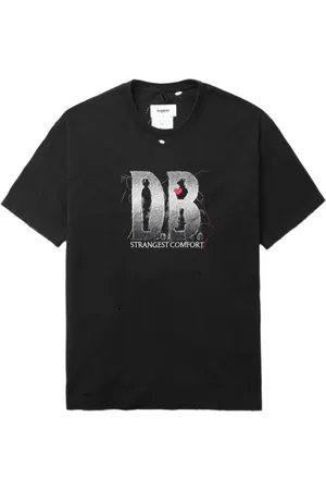 DOUBLET Playera con estampado gráfico
