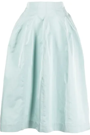 Marni Falda midi con pinza y cintura alta